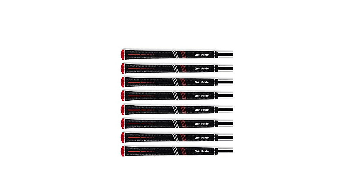 Golf Pride CP2 Midsize Pro Golf Grips - Set of 8 for Stability & Control