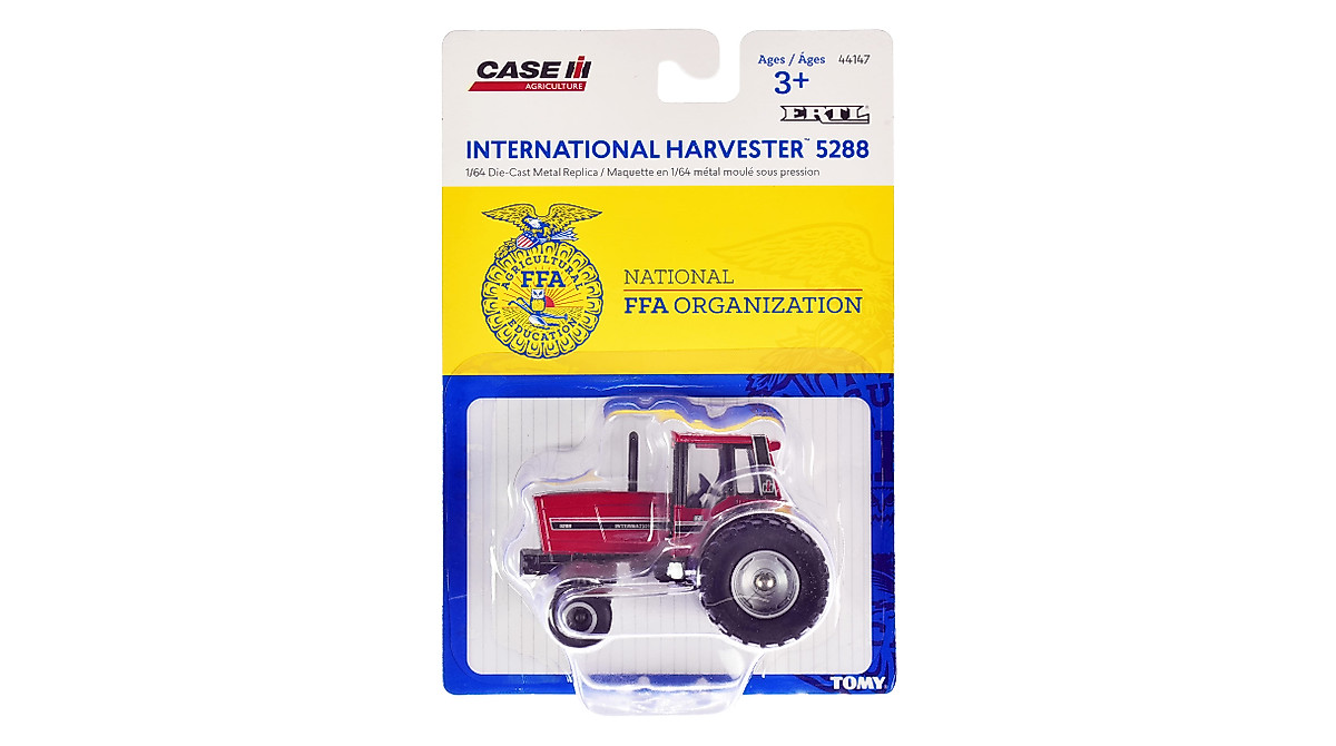 ERTL 1/64 International Harvester Tractor with FFA Logos - Die-Cast Model
