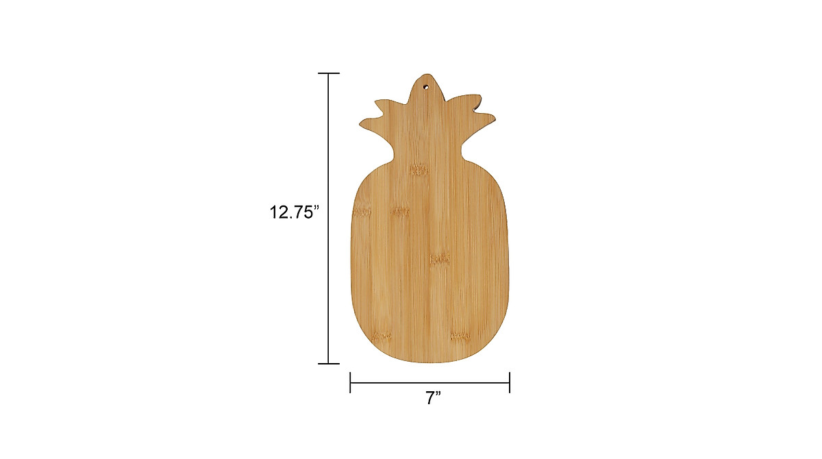 Vastigo Pineapple Bamboo Board: Serve in Style