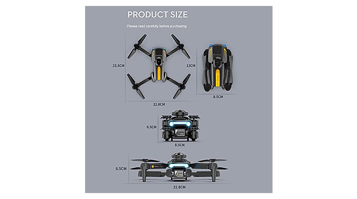GoolRC XT2: 4K HD Mini Drone with Obstacle Avoidance