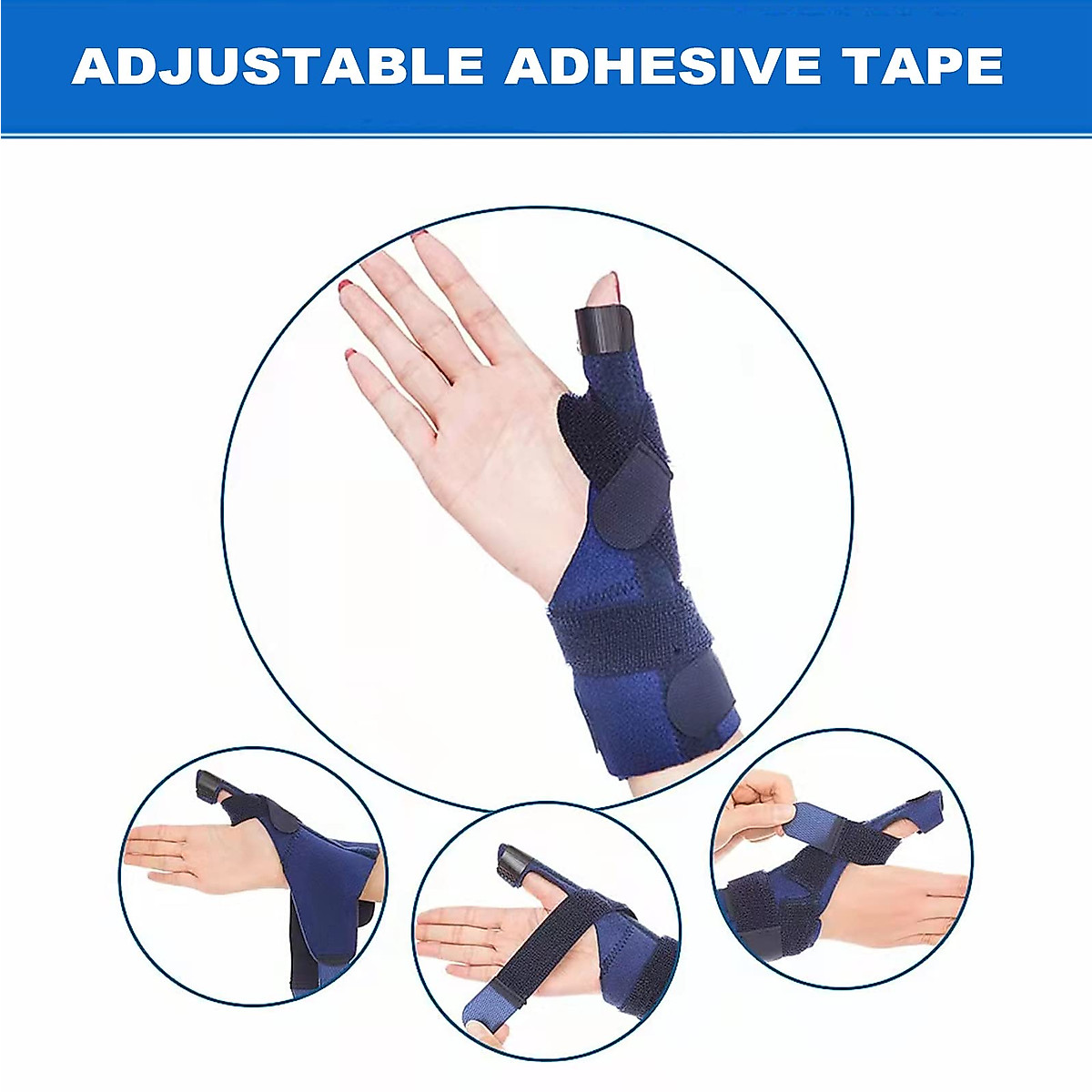 Winding Type Thumb Splint Brace for Wrist Support & Pain Relief
