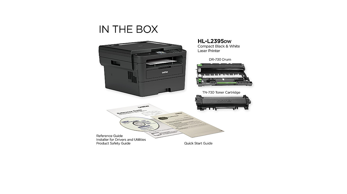 Brother HL-L2395DWB All-in-One Monochrome Laser Printer | Fast & Wireless