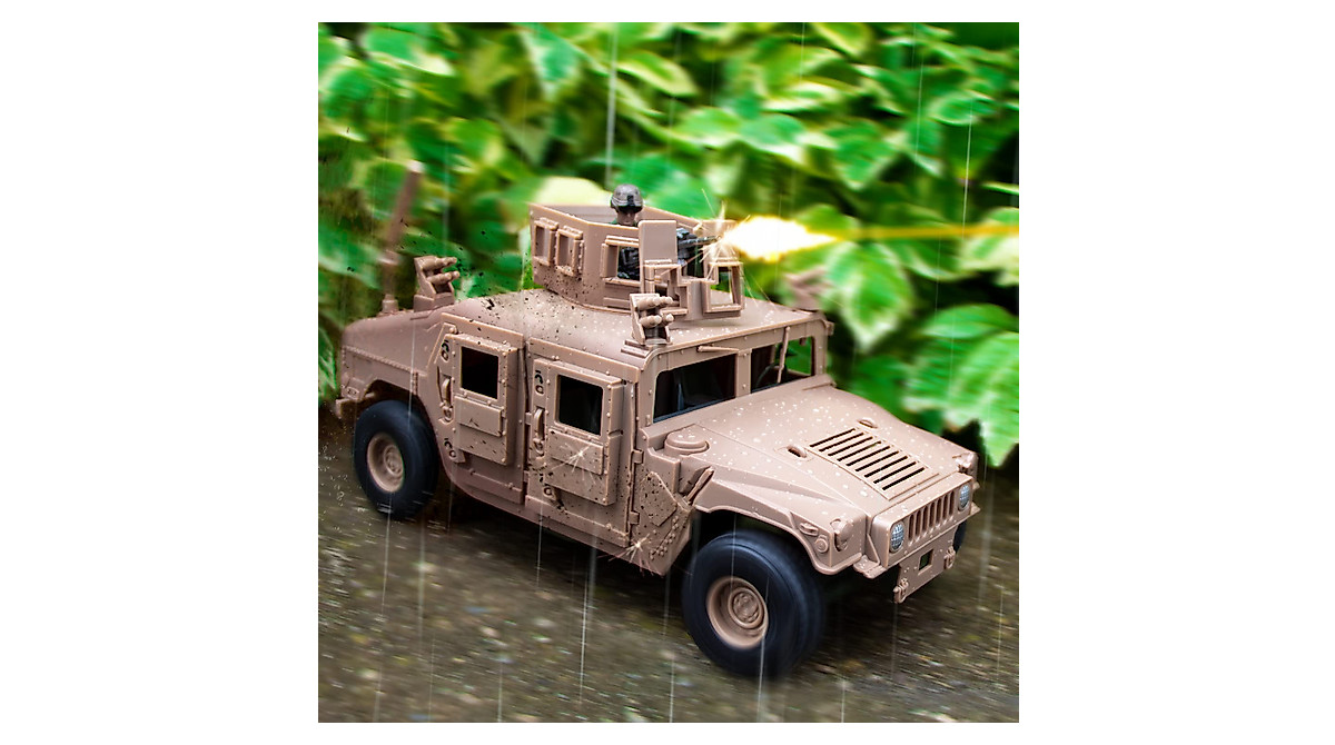 Up-Armored Humvee Playset - Realistic Military Toy