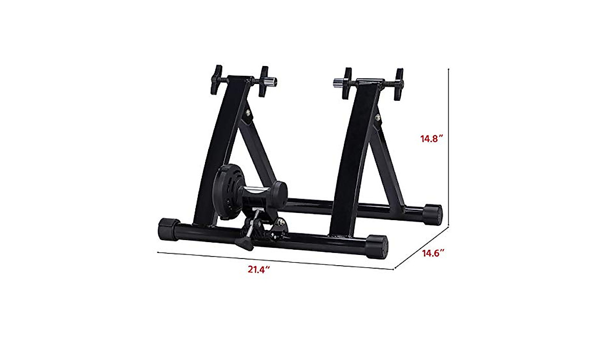 Yaheetech Magnetic Bike Trainer Stand for Indoor Cycling