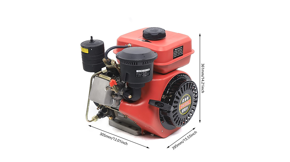 196CC Diesel Engine - 2.2KW 4-Stroke Power for Irrigation & Generators