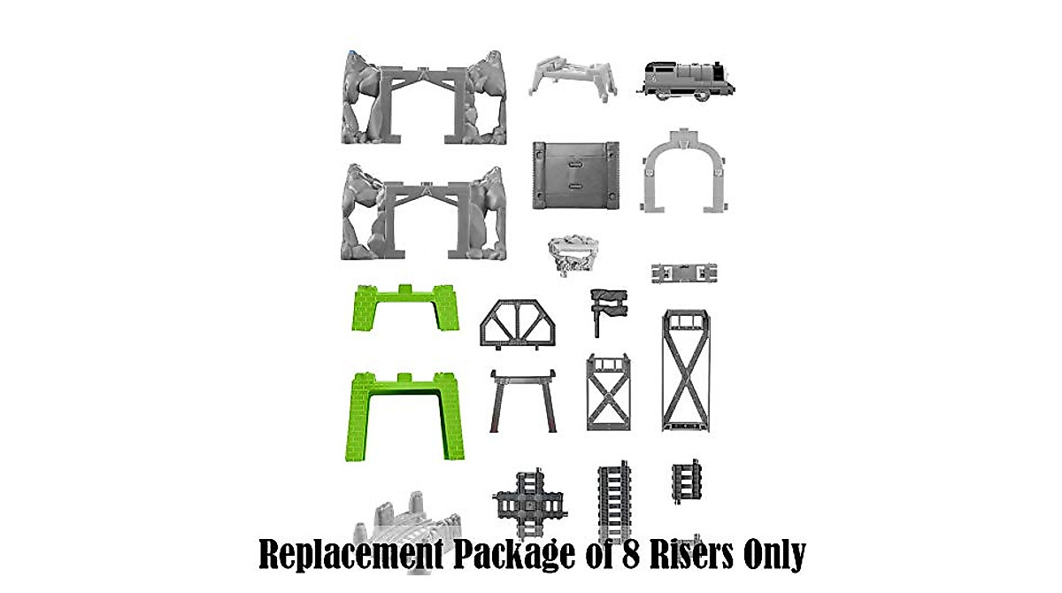 Replacement Risers for Thomas & Friends Trackmaster Percy