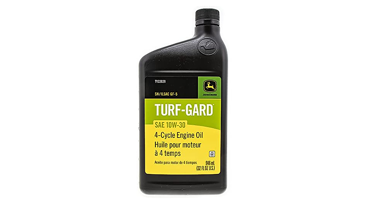 John Deere Turf-Gard SAE 10W-30 Engine Oil 4-Pack for Tractors & Turf ...