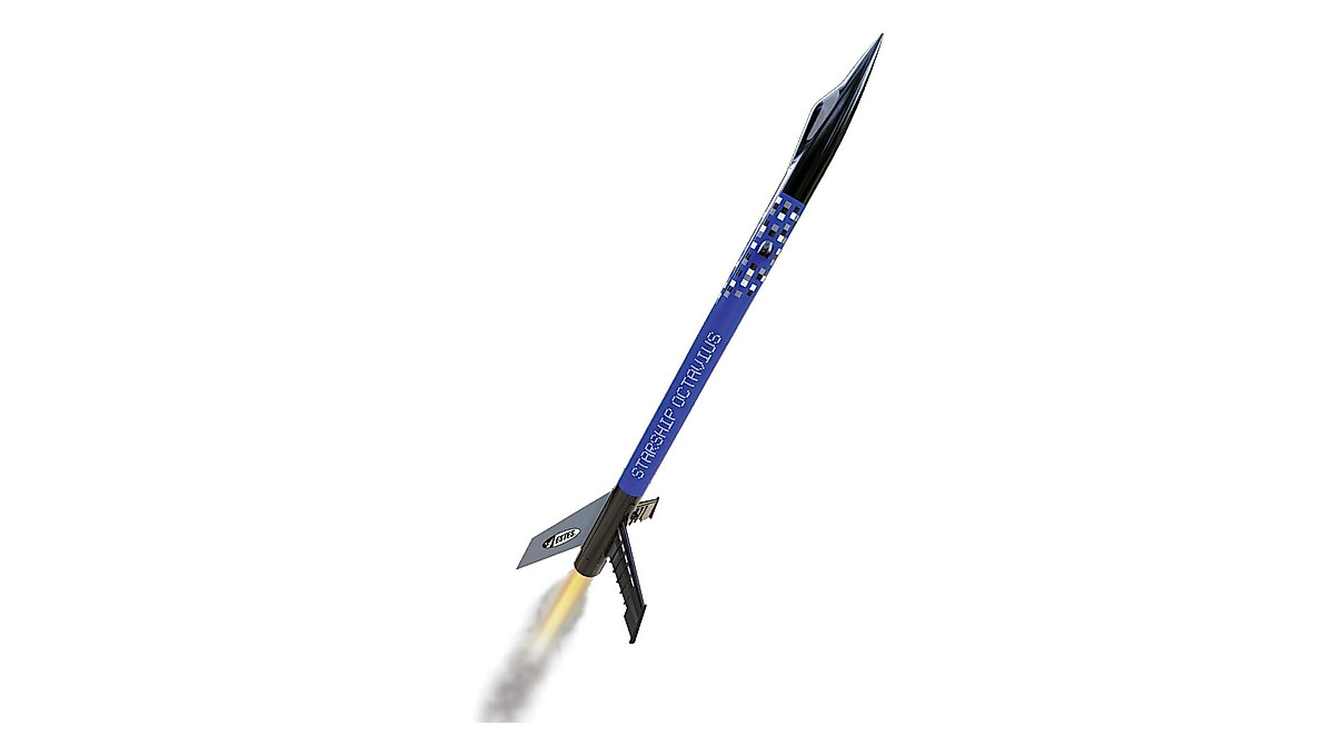 Estes Starship Octavius Rocket Kit - Easy Snap-Together Launch