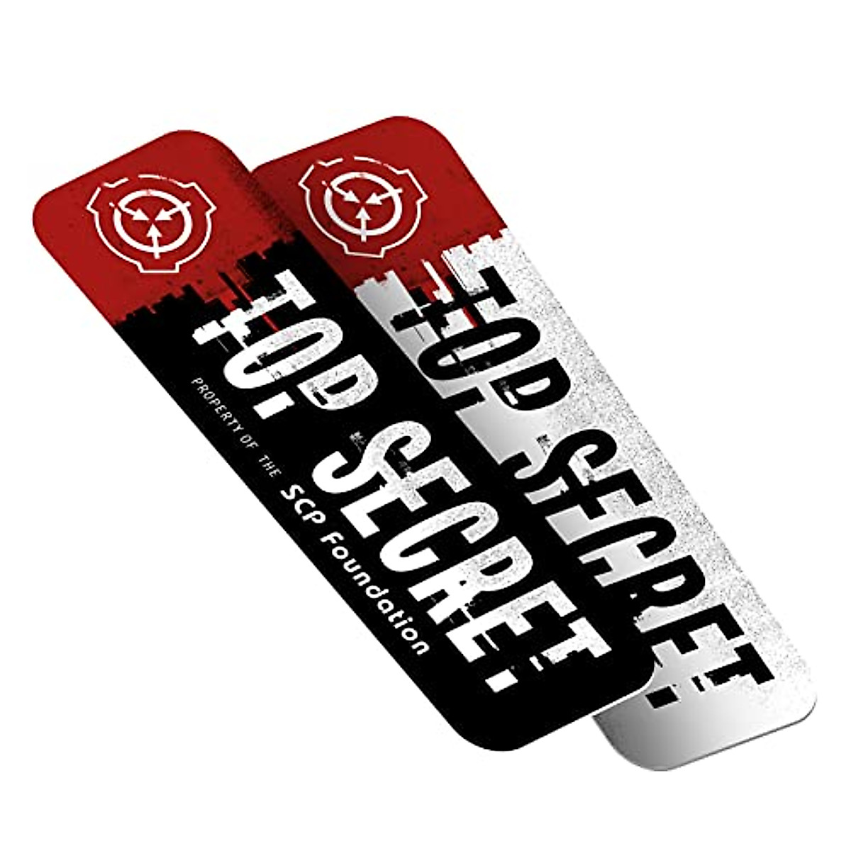 SCP Foundation TOP Secret Bookmark for Paranormal Fans