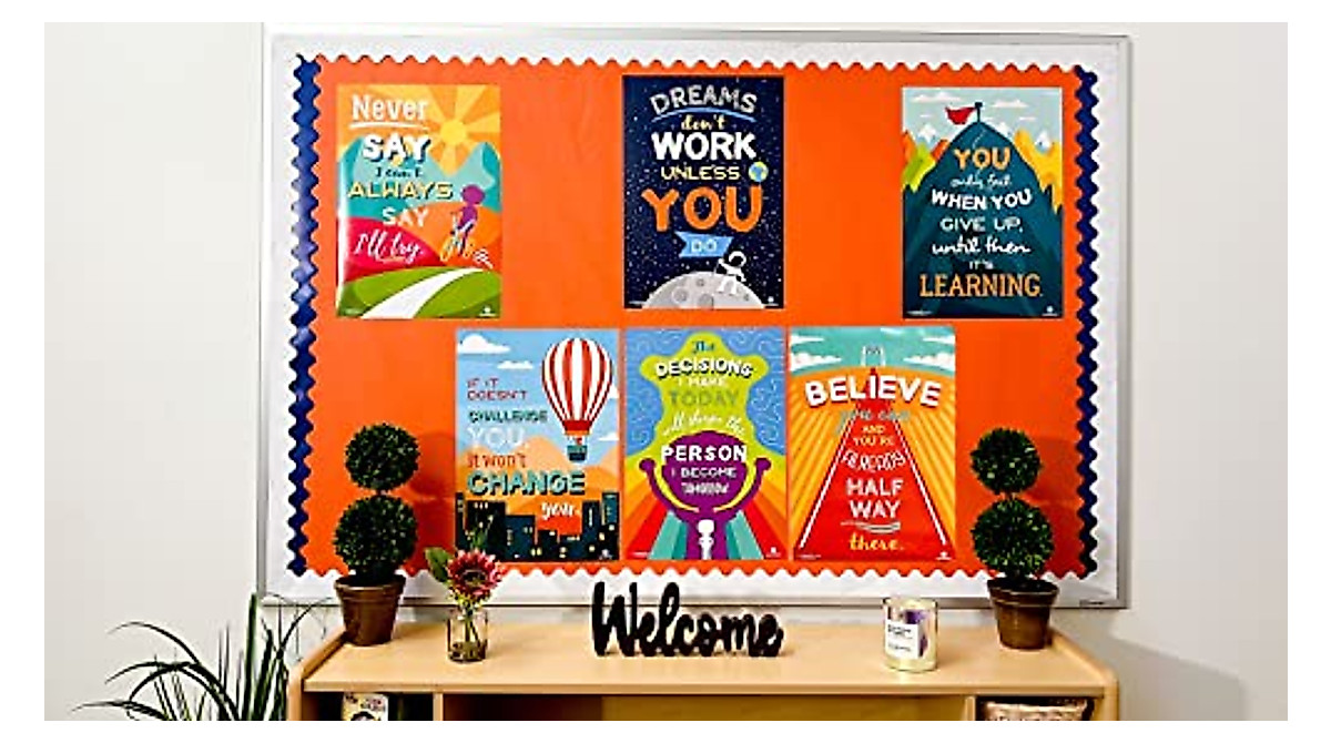 Sproutbrite Growth Mindset Posters for Classroom Success