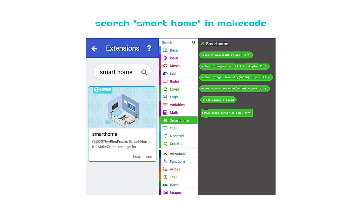 ELECFREAKS Micro:bit Smart Home Kit for Kids - STEM Coding & Electronics