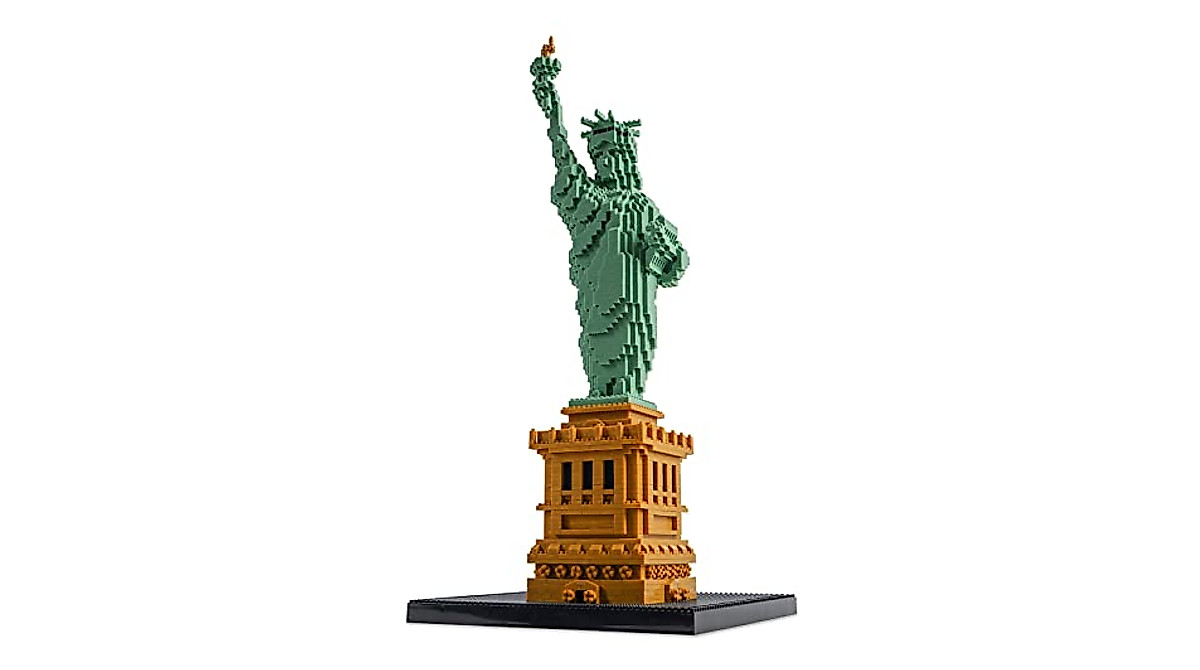 Build the Iconic Statue of Liberty Model Kit – 2810 Micro Blocks