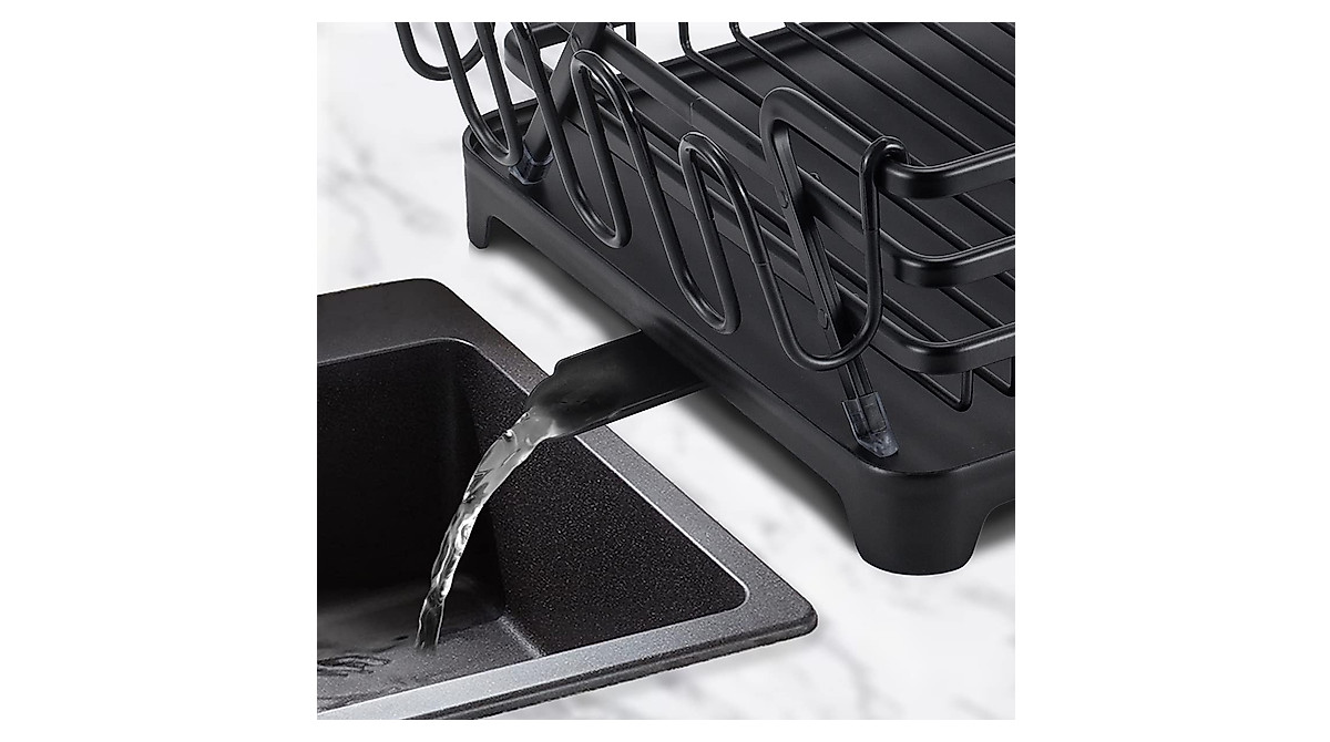 RTTRAO Luling Aluminum Dish Drying Rack - Rustproof & Space-Saving