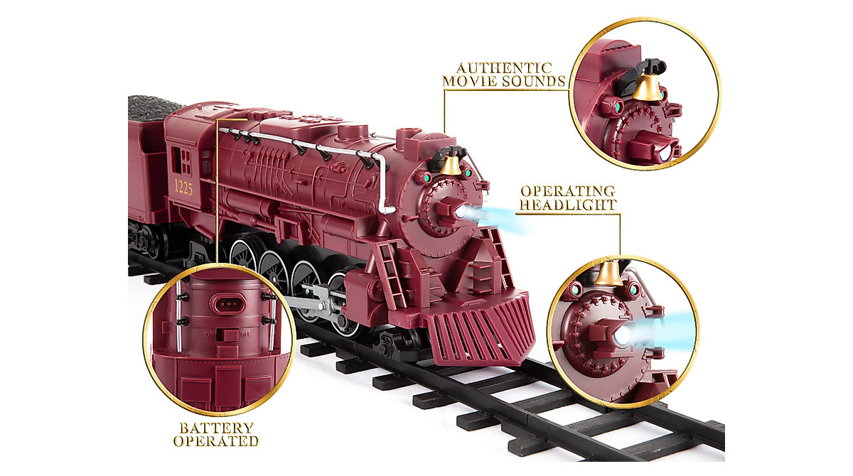 Lionel Polar Express Battery-Operated Train Set with Remote Control