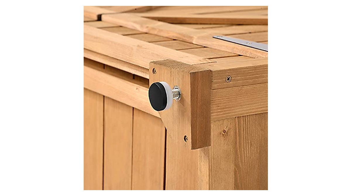 Merax Outdoor Wood Storage Shed - Durable & Waterproof