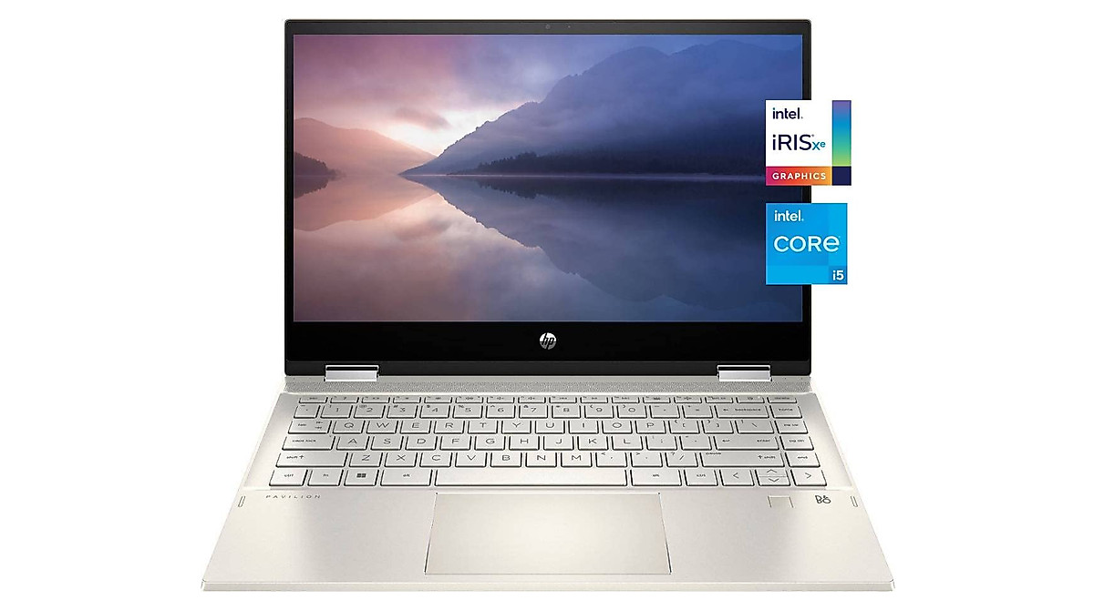HP Pavilion 2-in-1 Convertible Laptop - 14-inch Touchscreen, Core i5