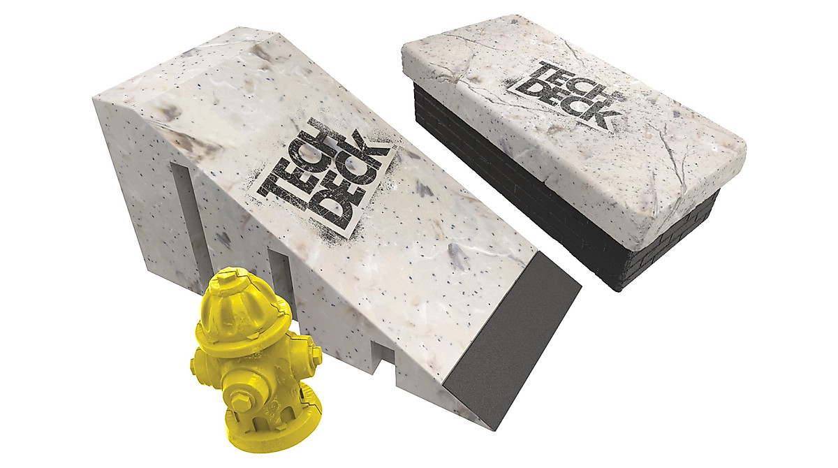 TECH DECK Build-A-Park: Kicker, Funbox & Hydrant Ramps