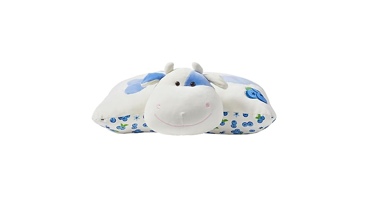 Sweet Scented Blueberry Cow Pillow Pet - Cozy & Fun
