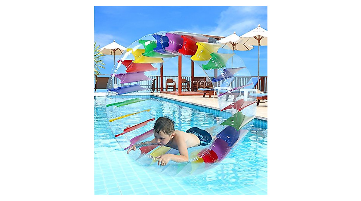 Greenco Kids Inflatable Water Wheel | 52
