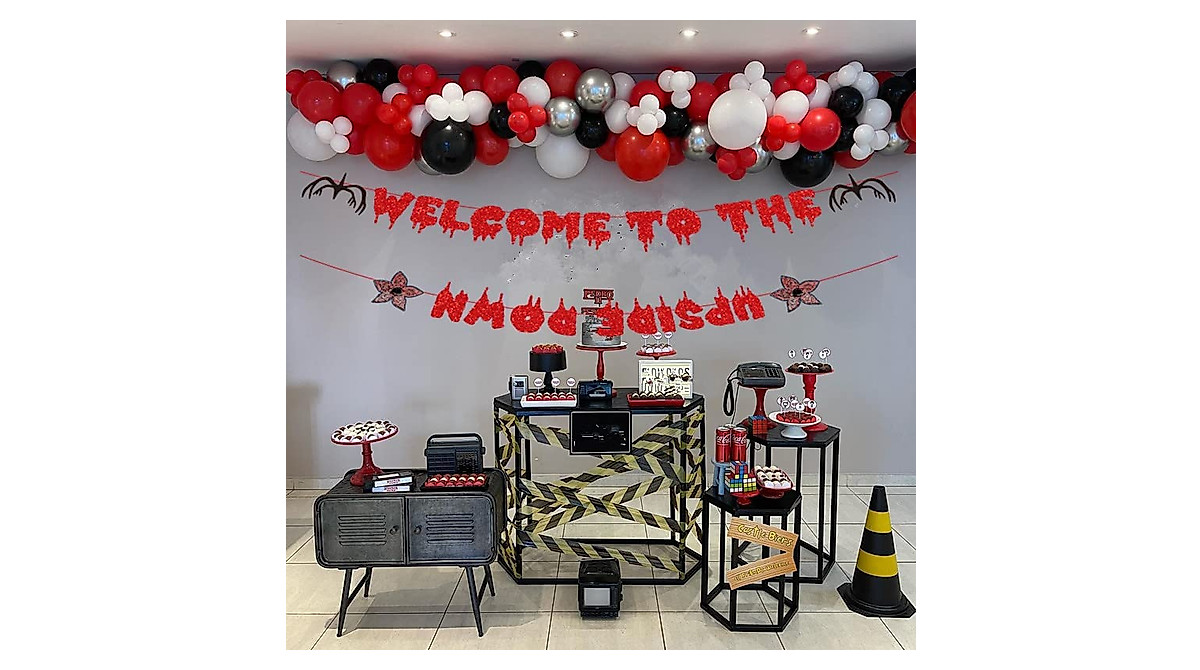 Stranger Party Banner | Welcome to the Upside Down