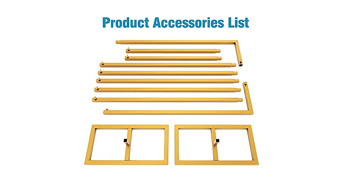 Fomcet 10FT Backdrop Stand - Heavy Duty & Adjustable