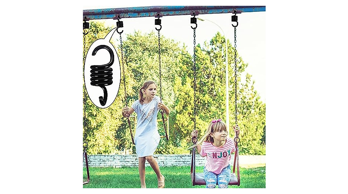 Heavy-Duty Porch Swing Springs - 2 Pack