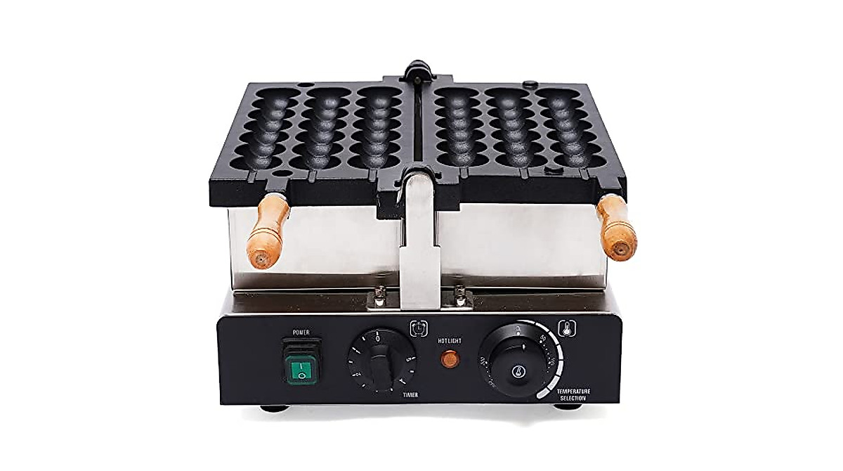 Commercial Electric Bubble Waffle Machine - Perfect Waffles in Minutes