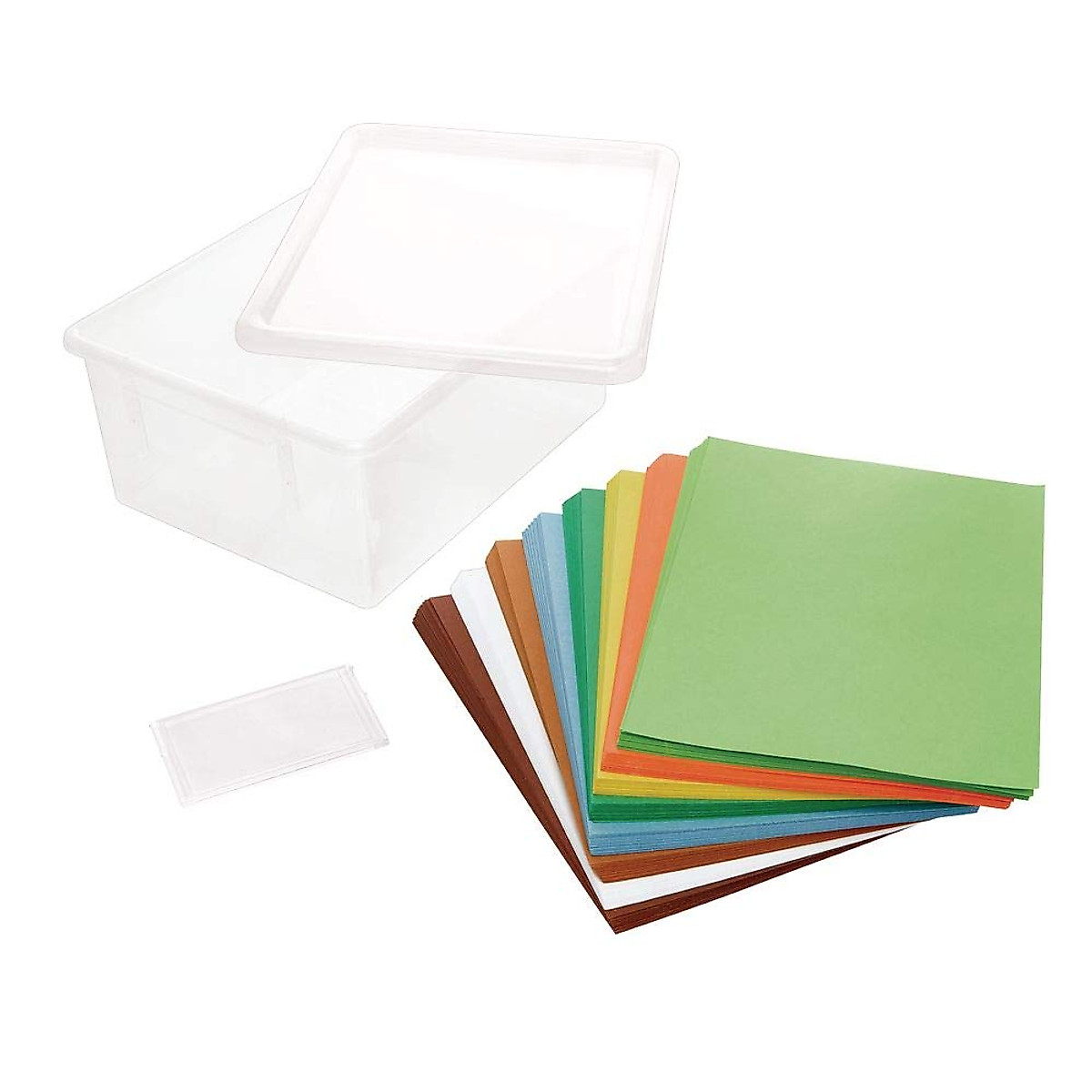 Colorations Nature Colored Paper Set with Storage Bin | 400 Sheets