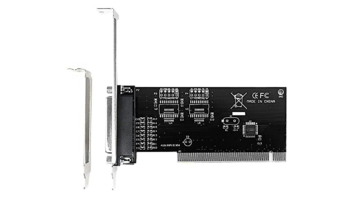 GODSHARK PCI to DB25 Parallel Port Card for Desktop Printers