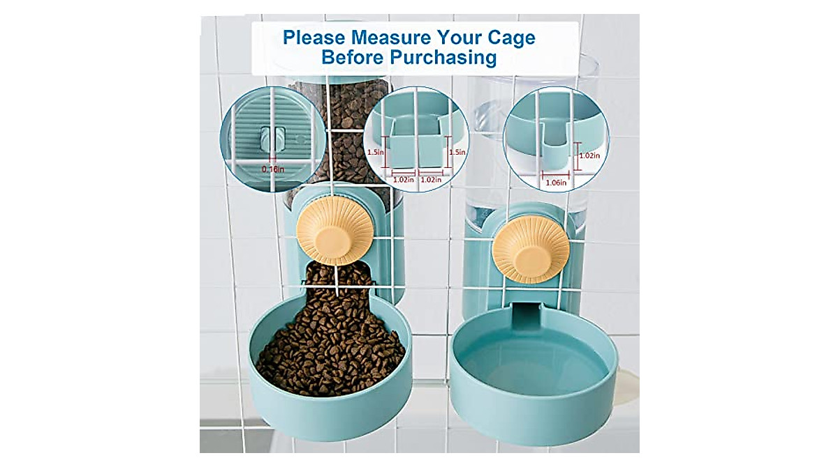 Automatic Rabbit Feeder & Waterer - Ideal for Small Pets