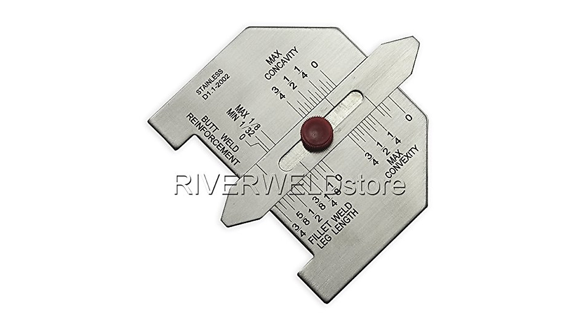 RIVERWELD Automatic Weld Size Weld Gauge For Accurate