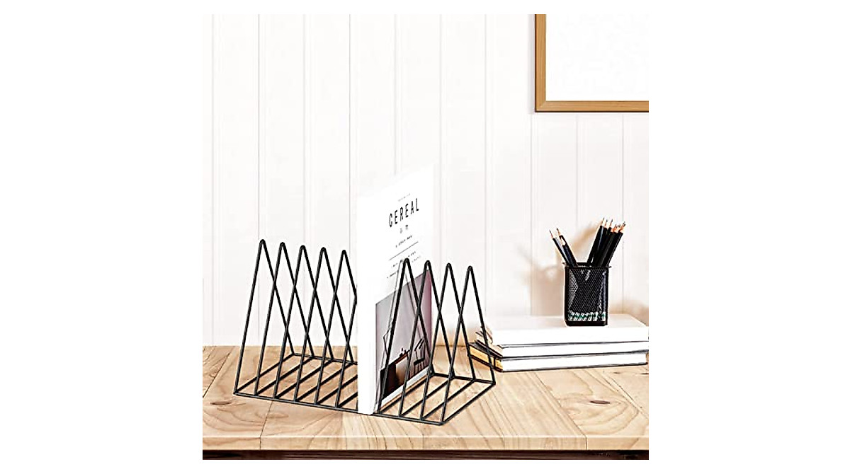 Urban Deco Triangle Desk Organizer - Stylish & Functional