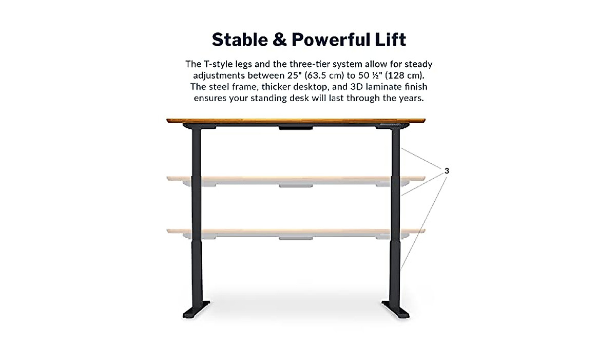 Vari Electric Standing Desk: Dual Motor, Adjustable Height Office Desk