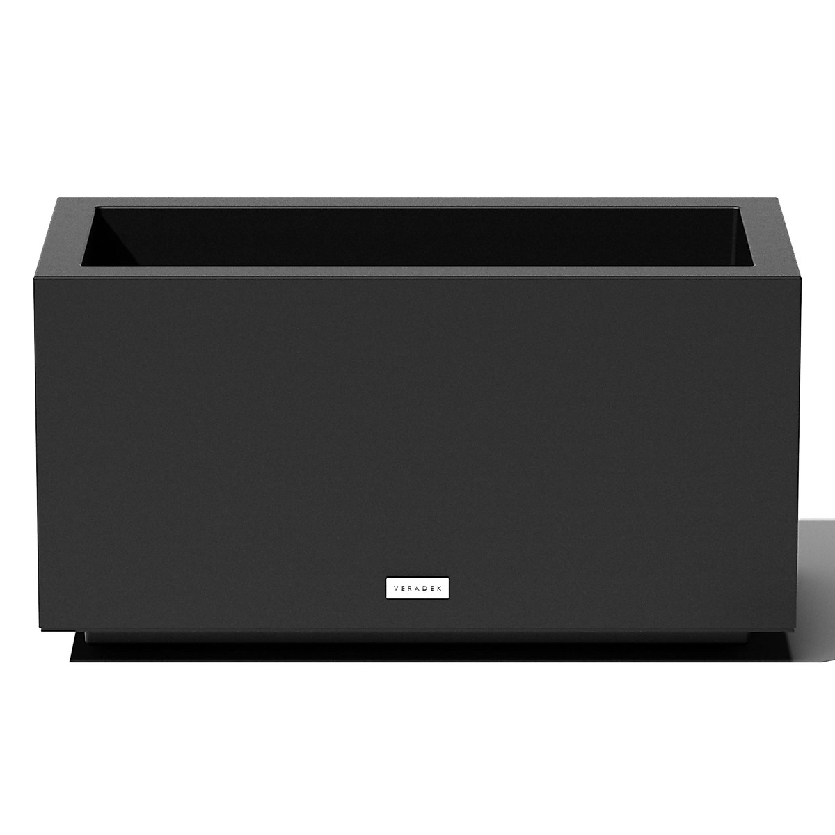 Veradek Block Series Long Box Planter - Durable Indoor/Outdoor ...