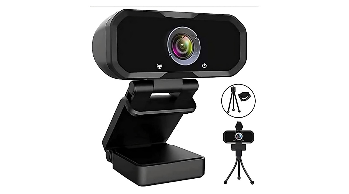 High-Quality 1080p Webcam for Streaming, Calls & Recording