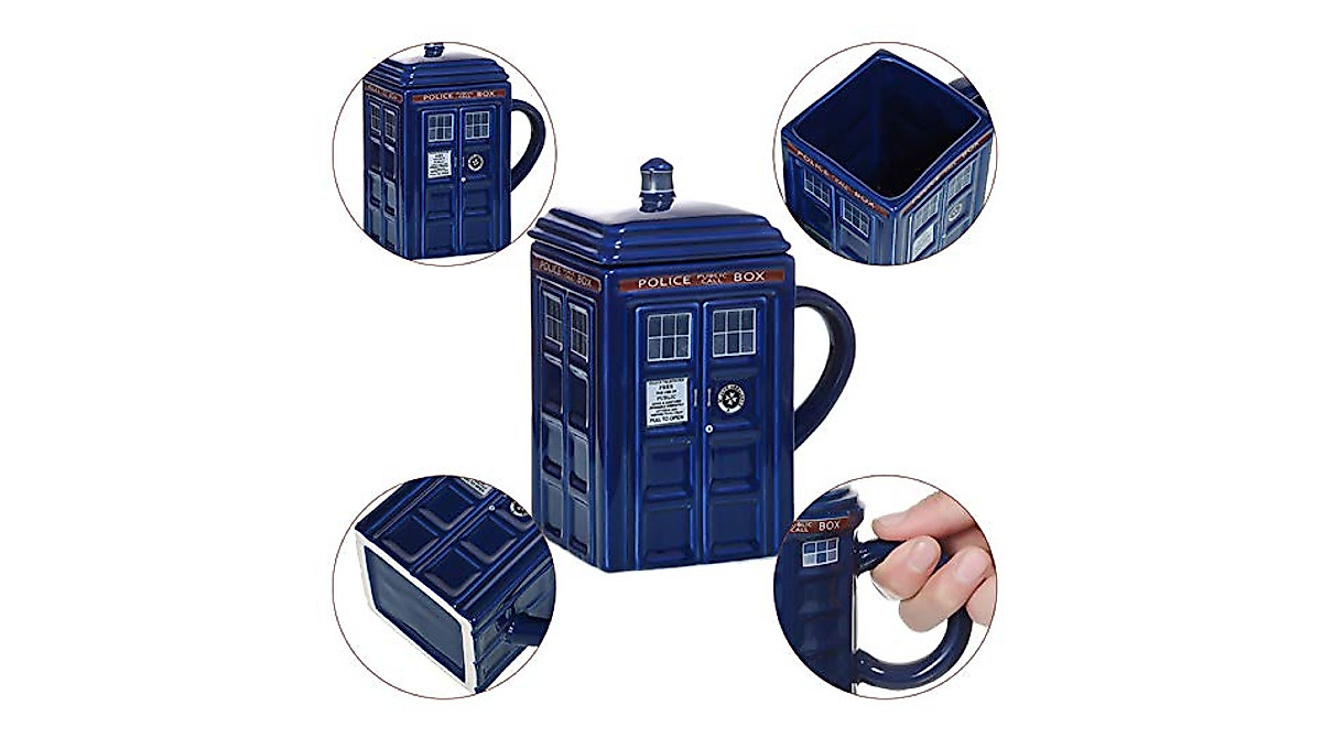 Doctor Tardis Police Box Mug - Perfect Gift for Fans