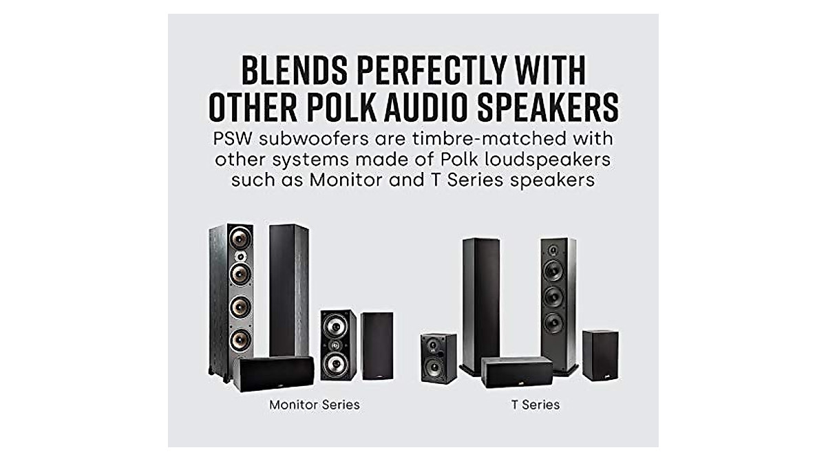 Polk Audio PSW10 Subwoofer: Powerful Compact Sound