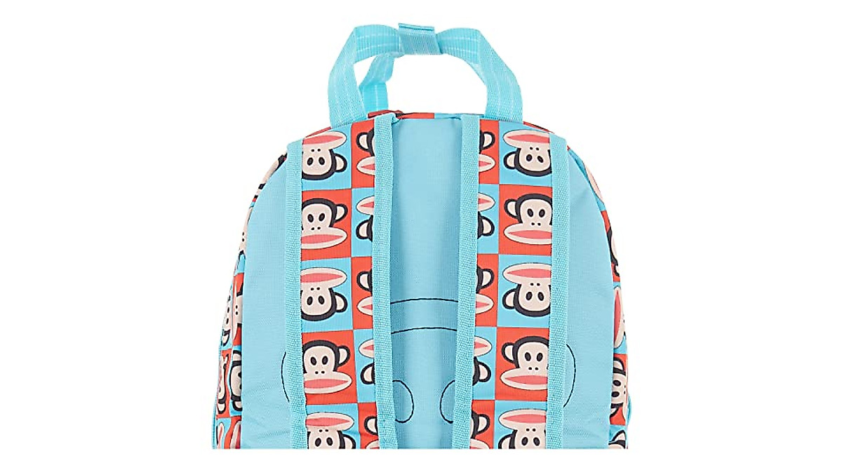 Paul Frank Monkey Backpack - Light Blue Julius Allover Design