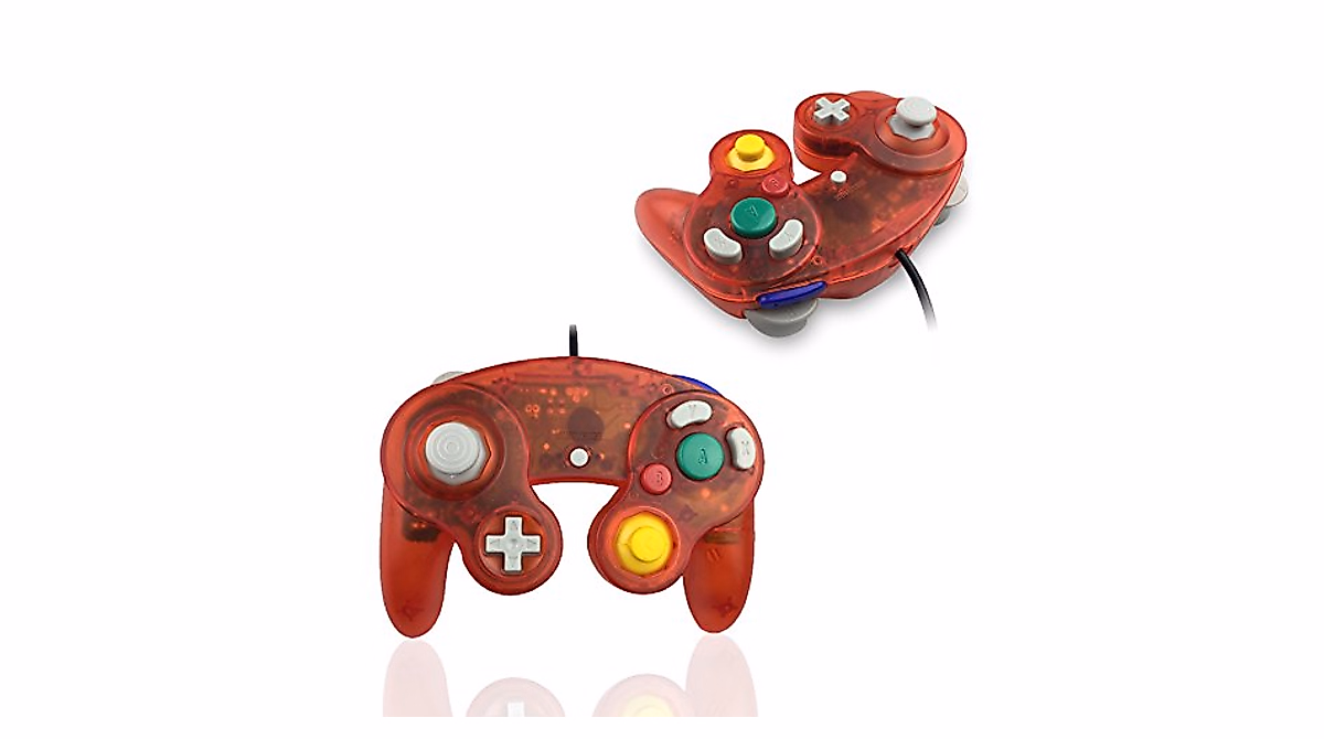 Reiso Classic Wired Controllers for Wii & GameCube (2 Pack)