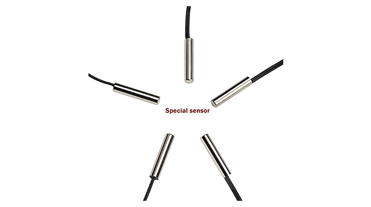 DROK 10K Waterproof Temperature Sensor Probe - 5pcs