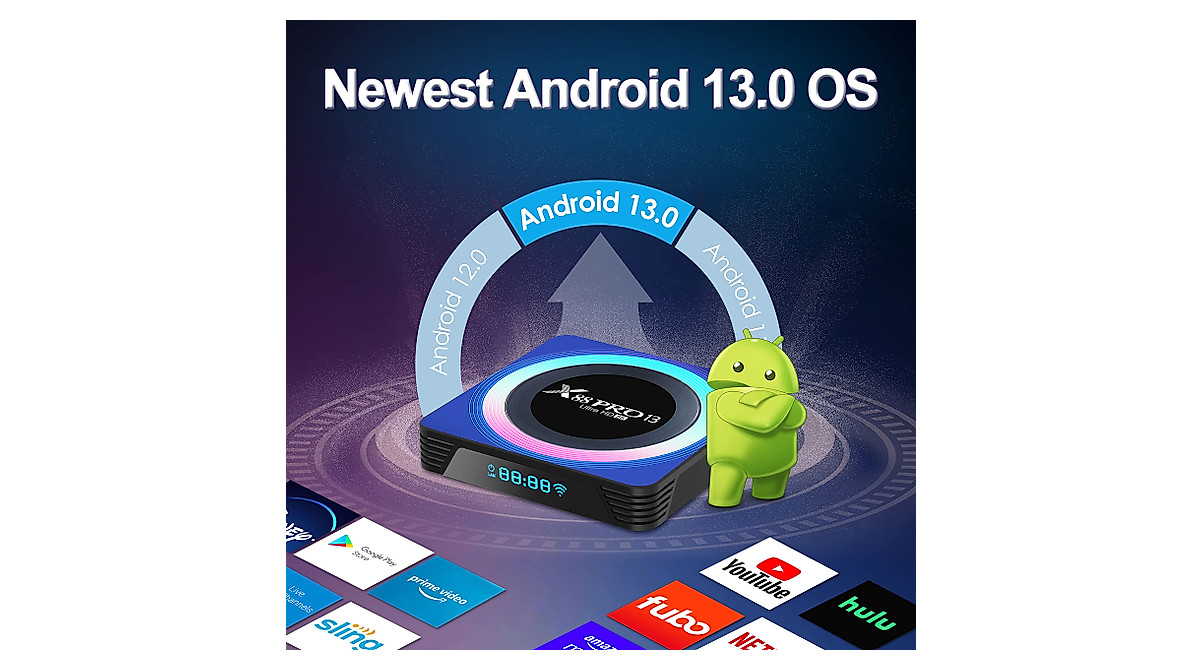 EASYTONE Android TV Box 10.0 – 4K UHD Streaming & Smart Entertainment