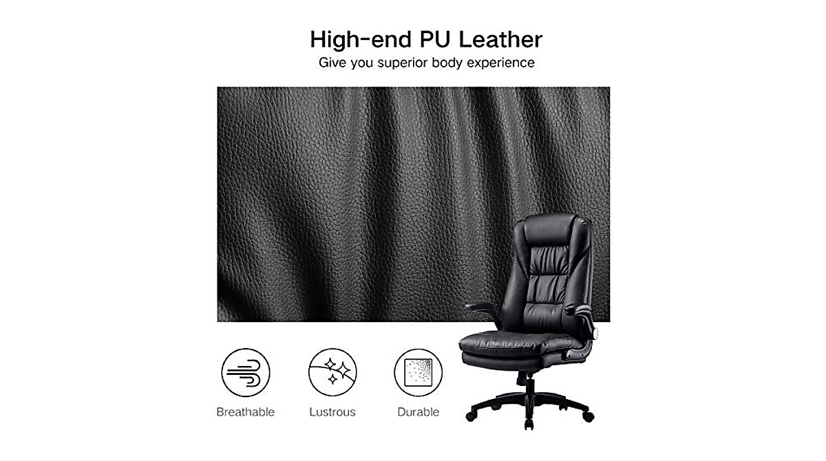 Hbada Executive Office Chair for Big & Tall: Comfort & Style