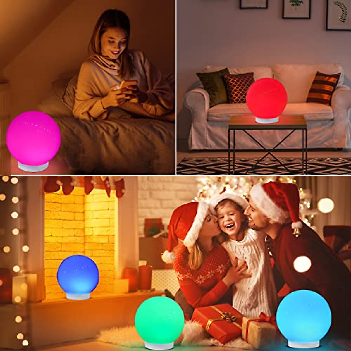 Solar Pool Lights - Color Changing LED Floating Orbs