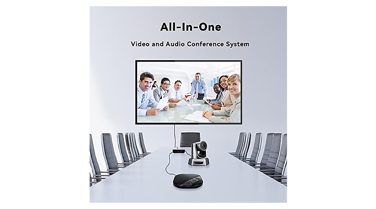 Tenveo PTZ Conference Camera 10X Zoom 1080p Full HD USB Webcam