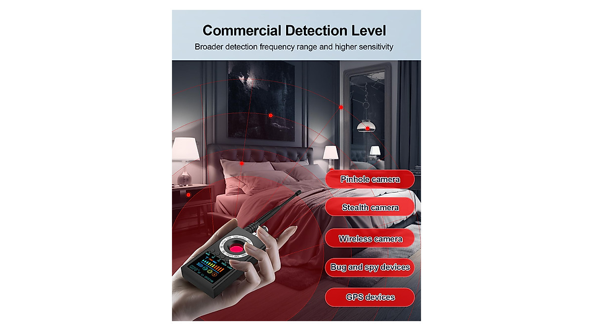 navfalcon Hidden Camera & Bug Detector | Anti-Spy Device