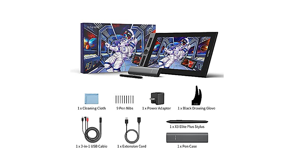 XPPen Artist Pro 16 Drawing Tablet - Precision & Features