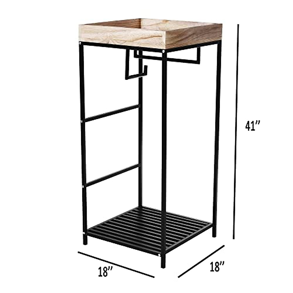 PINKBlUE Tactical Duty Gear Rack - Customizable Storage
