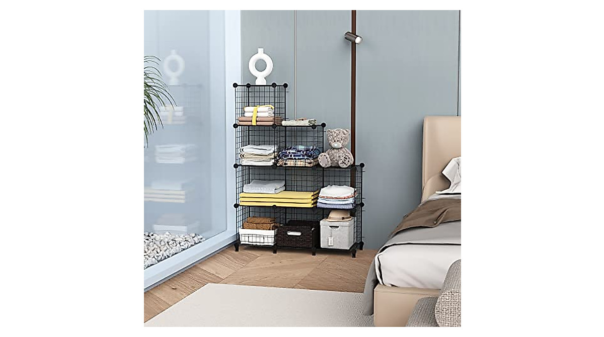 HOMIDEC 6-Cube Storage Organizer for Home & Closet Management