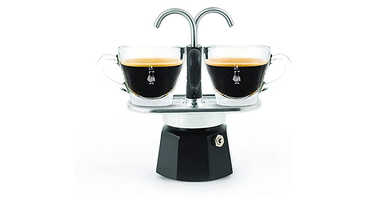Bialetti Mini Express 2-Cup Coffee Maker | Durable Aluminium Design