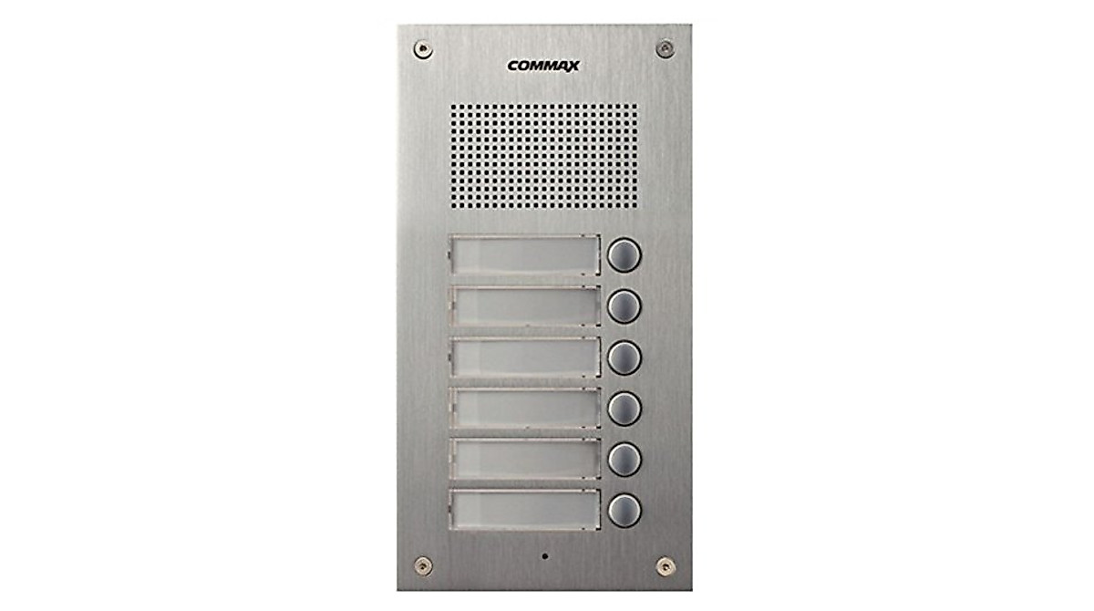 Commax 6-Button Audio Intercom for 6-Apartment Building
